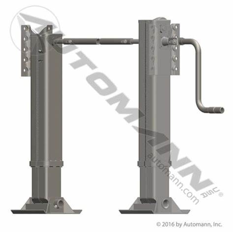 568.1027CF - Landing Gear Set Ins-Mount 17in CushFt