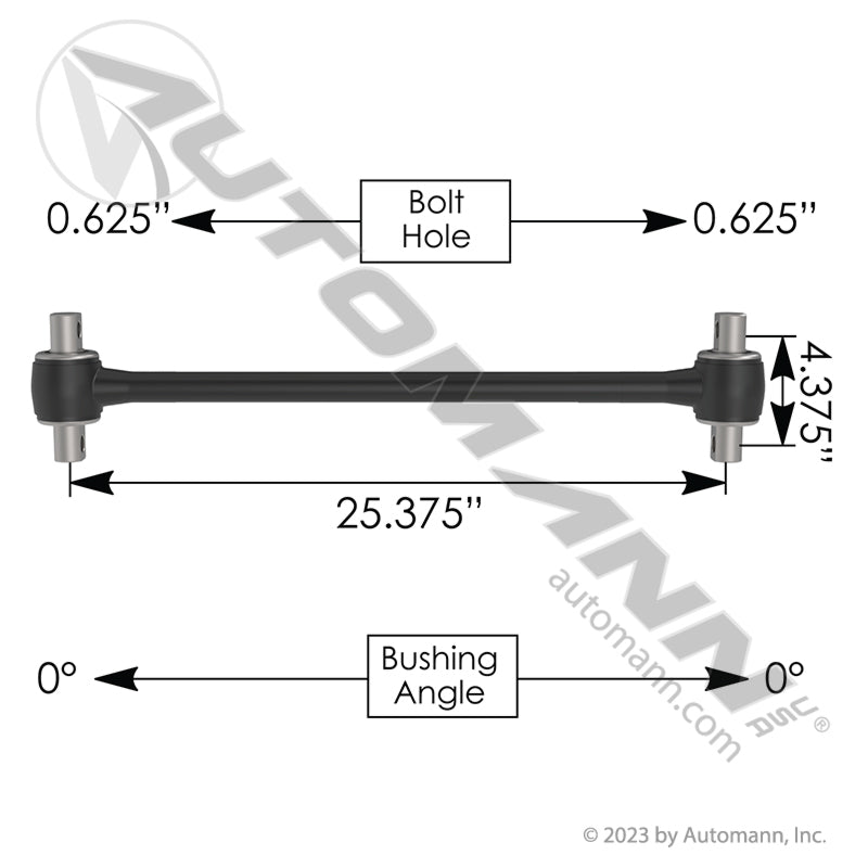 TMR533 - Torque Rod 25.375in IHC/Ford