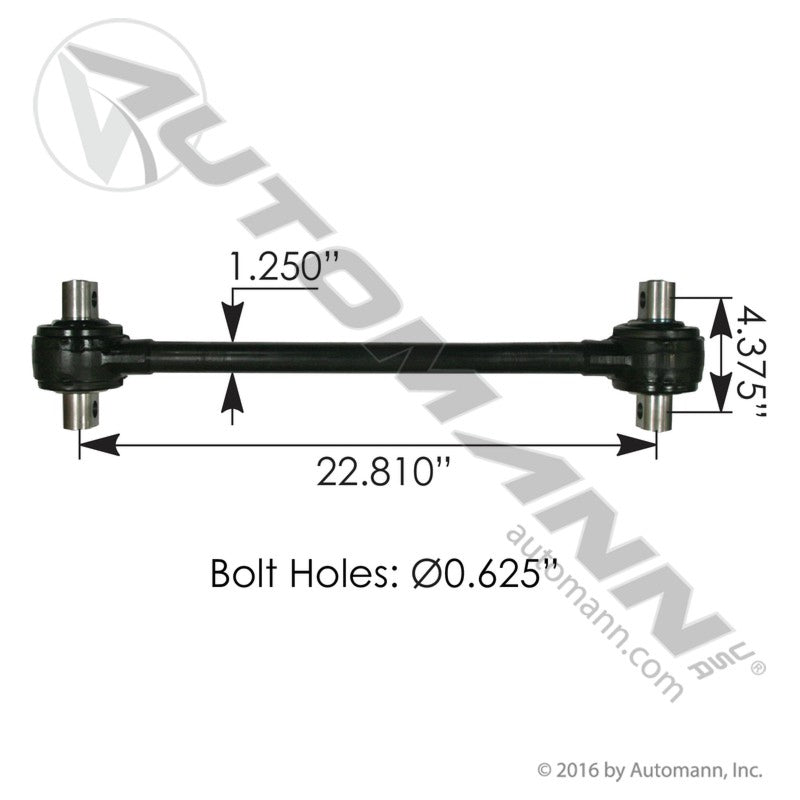 TMR551 - Torque Rod 22.810in Sealed Peterbilt
