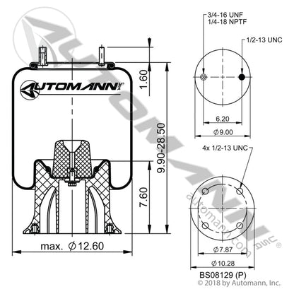 AB1DK23N-9367 - Air Spring Rolling Lobe
