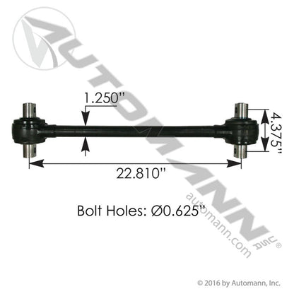 TMR551 - Torque Rod 22.810in Sealed Peterbilt